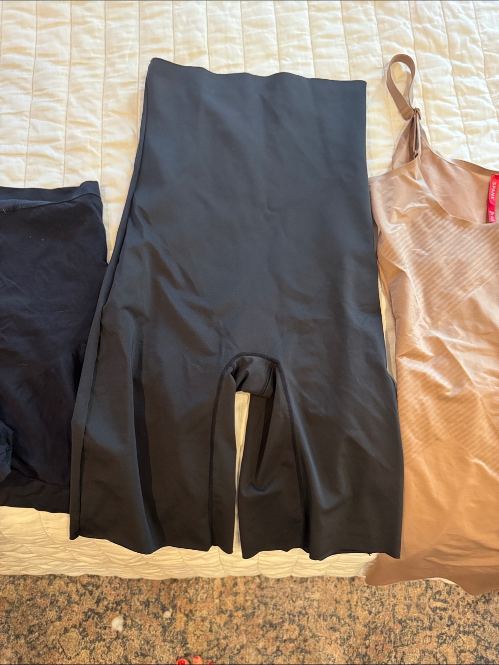 SPANX Black and Brown Legging & Tank Set - Picture 4 of 9